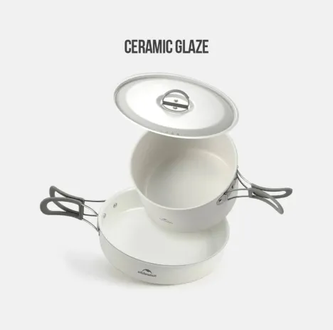 ست ظروف بزرگ سفید نیچرهایک مدل CNK2450CF013