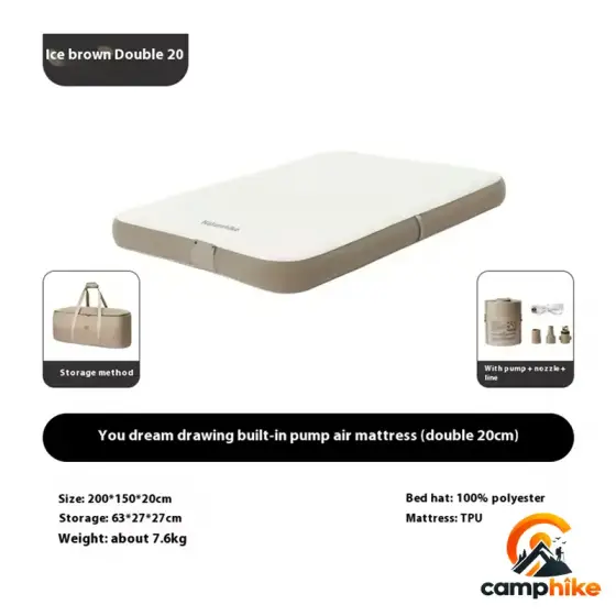 تشک بادی 2 نفره نیچرهایک مدل CNK2550WS024