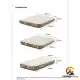 تشک بادی 1 نفره نیچرهایک مدل CNK2550WS013