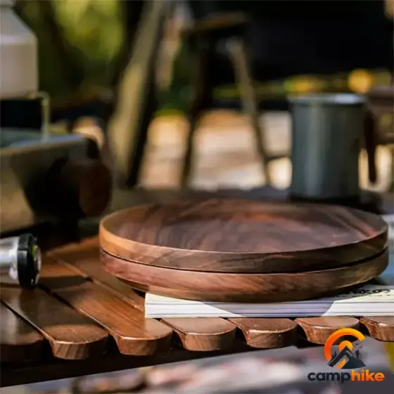 بشقاب چوب گردو نیچرهایک مدل NH21SJ005
