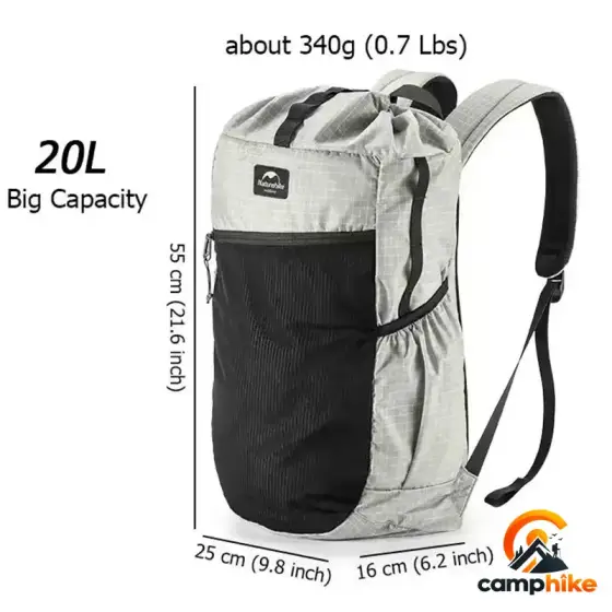 کوله پشتی 20 لیتر نیچرهایک مدل NH20BB206
