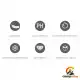 ست قاشق و چنگال نیچرهایک مدل NH19T011-D